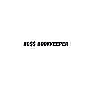 Open image in slideshow, Bo$$ Bookkeeper Sticker
